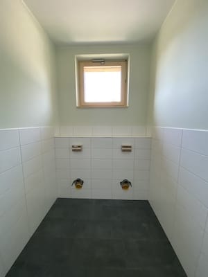 ÖSW WC Damen im Bauzustand